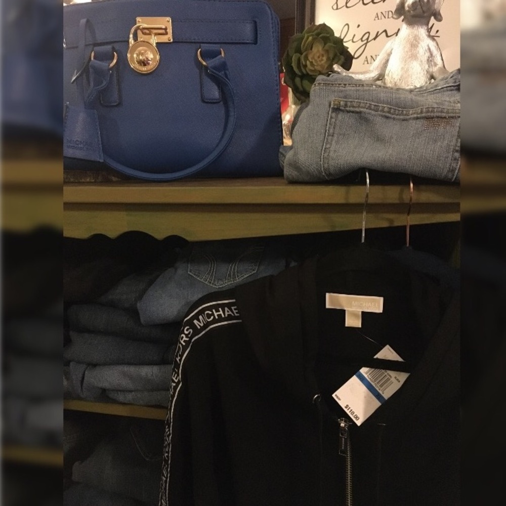 Michael Kors Black Hoodie Sz XL *Brand New*